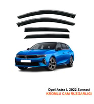 Opel Astra L Kromlu Cam Rüzgarlığı Niken 2022 Sonrası