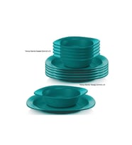 Tupperware Yonca Servis Tabağı Ve Kase Set Esc
