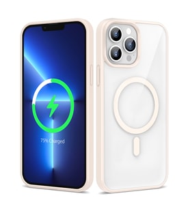 Apple iPhone 13 Pro Uyumlu Kılıf M-safe Wireless Şarj Özellikli Silikon Zore Ege Kapak