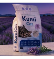 Eko-Premium Rahatlatıcı Etki Lavanta Kokulu Kedi Kumu, Güçlü Topaklanan Bentonit (%99.5 Tozsuz), 5 L