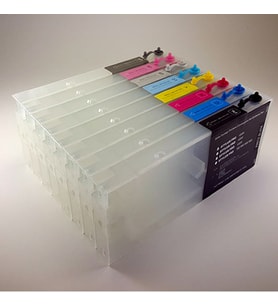 Epson 4880/4800 Uyumlu Kolay Dolan Kartuş - 8 Renk (Çok Renkli)
