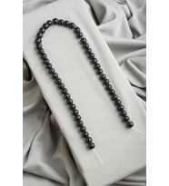 Oniks Doğal Taş Mat Yarasa Lazerli Küre Kesim 8mm Dizi [AB+]