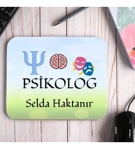 Psikologa Hediye İsimli Mouse Pad (STD)