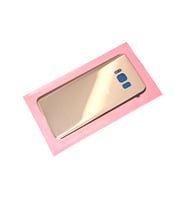 Tkgz Samsung Galaxy S8 Arka Pil Batarya Kapağı (CAM) GOLD