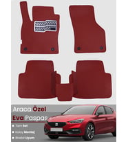 SEAT LEON KL (2020-2024) Uyumlu EVA Paspas Tam Set–Oto Paspas,Araca Özel,Kolay Montaj