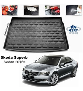 Skoda Super B Bagaj Havuzu Paspası 2015 Sonrası