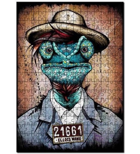 Cakapuzzle Ilütirasyon Olağan Şüpeli Bukelemum Görseli Puzzle Yapboz MDF (Ahşap) (120 Parça)