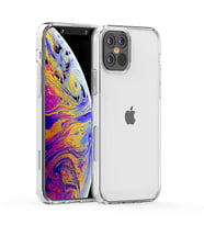 Apple iPhone 12 Pro Max Kılıf Zore Coss Şeffaf Sert Silikon Kılıf (Renksiz)