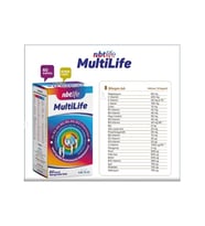 Nbt Life Multilife Aktif İçerikli Multivitamin Multimineral Takviye Edici Gıda 60 Kapsül