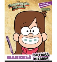 Maskeli Boyama Kitabım Mabel - Esrarengiz Kasaba