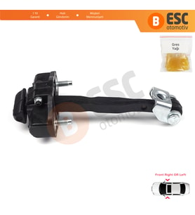Ford Fiesta MK6 2008-2019 B-Max 8A6AA23500AD İçin Ön Sağ veya Sol Kapı Gergi Yayı