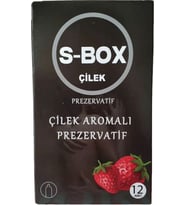 S-Box Çilek Aromalı Prezervatif 12'li