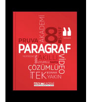 Pruva Akademi Yayıncılık 8. Sınıf Lgs Paragraf Soru Bankası