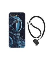 General Mobile Gm 9 Pro Kılıf Ipli Boyun Askılı Desenli Silikon Astro 1870