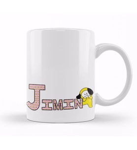 Bts Meets BT21 Jımın Kupa Bardak Porselen