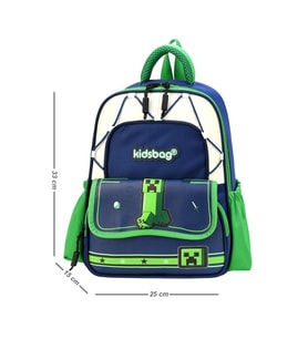 Erkek Çocuk Ultra Lüx Anaokulu Sırt Çantası Kreş Çantası 33*25 Cm Ortopedik Su İtici Kumaş 151FB