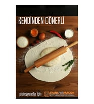 Dönerli Ahşap Merdane Hamur Açma Merdanesi - Mutfak Merdanesi 721902