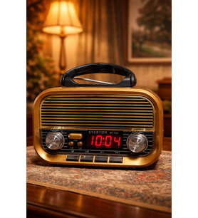 Everton Rt-723 Dijital Göstergeli Bluetooth Nostaljik Radyo Müzik Çalar