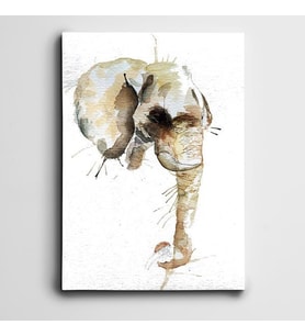 Elephant Mini Kanvas Tablo