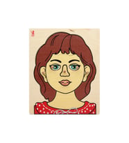 Kız Yüzü Ahşap Puzzle