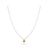 Lavien İnci Kolye - Gold