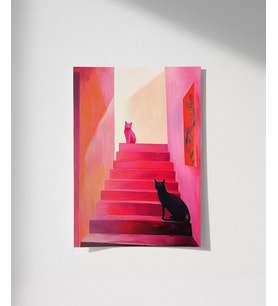 Çerçevesiz Poster Işığa Doğru