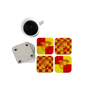 Ghostbastır Design GöztepeSpor Dekoratif Ahşap Bardak Altlığı Seti 0123