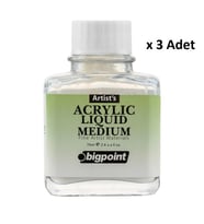 Bigpoint Akrilik Boya Likit Medyum 75 ml x 3 Adet