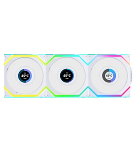 Lian Li Uni Fan Reverse Sl Wireless Lcd 3X120Mm Beyaz Kasa Fanı (G99.12Rsllcd1W3W.00)