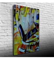 Şarap Kadehi Yağlıboya Kanvas Tablo 50 x 70