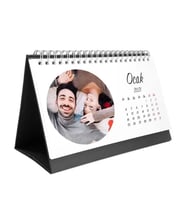 12 Fotoğraflı Kişiye Özel 2027 Masa Takvimi