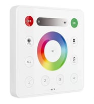 5V - 24V RC3 RGB ve RGBW Duvar Paneli 4 Bölge Dimmer Kontrol Uzaktan Kumanda