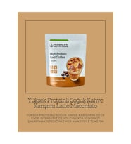 Yüksek Proteinli Soğuk Kahve Karışımı Latte Macchiato 308g
