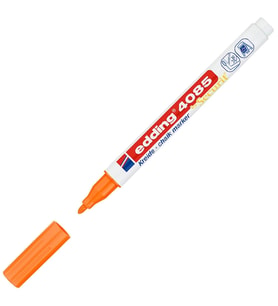 EDDING 4085 CHALK LİKİT TEBEŞİR KALEMİ FOSFORLU TURUNCU