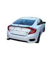Honda Civic Uyumlu 10 Spoiler Bagaj Gt Md:2 Fiber 2016 Ve Sonrası