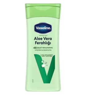 Vaseline Vücut Losyonu Aloe Vera Ferahlığı – Kuru Ciltler İçin Yoğun Nemlendirici Losyon, 200 ml