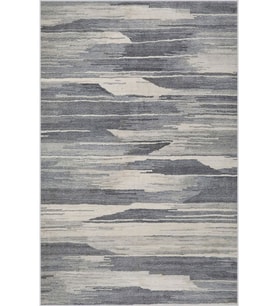 Eliana Home Baskılı, Yıkanabilir Kaymaz Taban Salon Halısı LNA0599 100x150 cm (Gri)