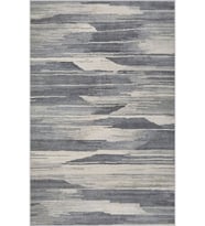 Eliana Home Baskılı, Yıkanabilir Kaymaz Taban Salon Halısı LNA0599 100x150 cm (Gri)