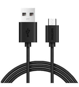 Philips 3A 45W UsbA to Universal Micro Hızlı Data ve Şarj Kablosu 1.2Metre DLC3104U