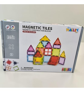 Mulvxurg Urg02 Sh59696 26 Parça Magnet Stand Seri̇ Renkli̇ Blok-Zrv (Mulvix)