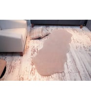 Tappeto Rex Dekoratif Post Peluş Vizon
