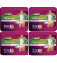 Depend Emici Külot Hasta Bezi Large - Büyük Kadın 40 Adet (4PK*10)