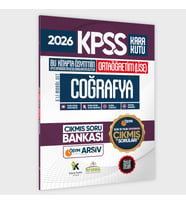 2026 FULLOrtaöğretim KPSS Coğrafya Kara Kutu ÖSYM Çıkmış Soru Bankası Son 15 Yıl(Sadece Ortaöğretim)