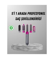 5’i 1 Arada Saç Şekillendirici Set Kuaför Düzeyinde Performans ve Ergonomik Ta - HPSBYI6487-7