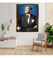 ÇERÇEVELİ ATATÜRK TABLO S225