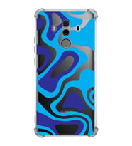 PrintiFy Huawei Mate 10 Pro Uyumlu Köşe Korumalı Renkli Desen Tasarımlı Şeffaf Silikon Kılıf