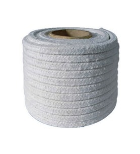 SERAMİK ELYAF ÖRGÜLÜ 25*25 MM ( 1 METRE ) (Beyaz)