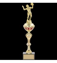 ODAK KUPA - Figürlü Kupalar - Voleybol Kadın Figürlü Kupalar FG-064 C - 46 cm
