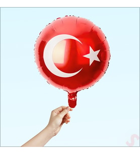 Ay Yıldız Folyo Balon - 45 cm