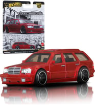 Hot Wheels Premium Fast Wagons - Mercedes-Benz E 36 Amg - Red (1/64) (Çok Renkli)